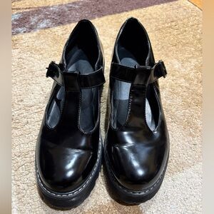 Madden Girl Black Patent Mary Jane Shoes
